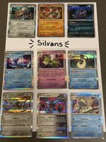 9 Holo Pokemon Karten Paradoxrift Deutsch Set