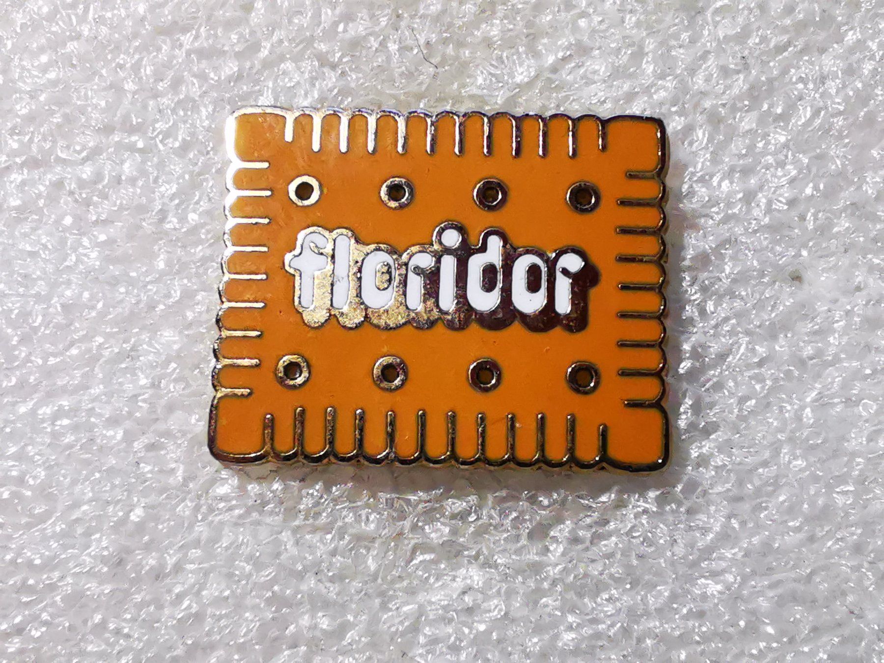 Placchette & Badge: Ansteckpin 51: Floridor – Usato da Oppligen venduto da Pin-Fall-Shop