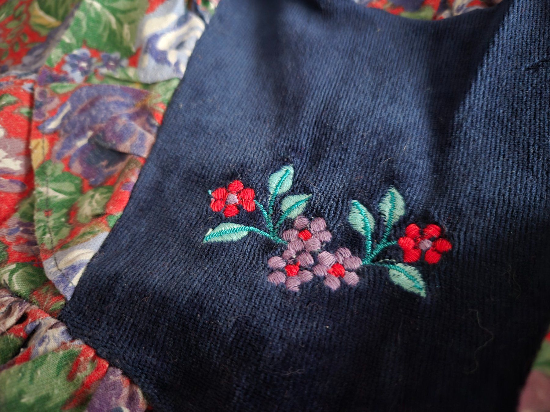 Vestiti & Gonne: Blumiges langarm Kleid Gr. 86 – Usato da Zürich venduto da pau_y8mv 3