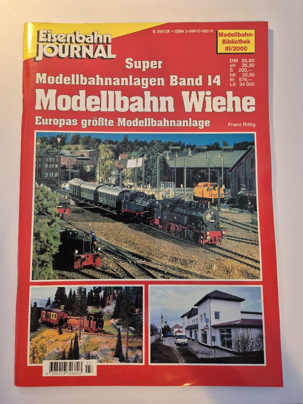 Riviste & Magazine: Eisenbahn Journal 2000 – Usato da Ehrendingen venduto da Amigo5