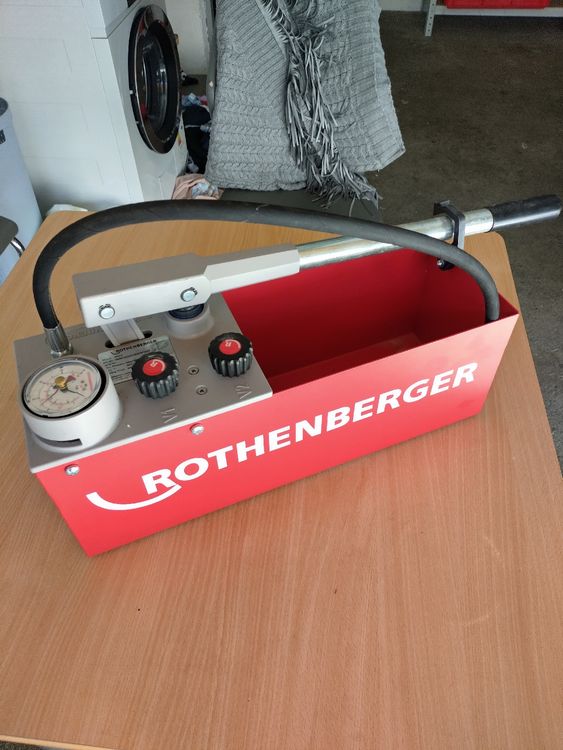 Rothenberger RP 50-S Druckprüfpumpe neuwertig (Gebraucht) in menziken ...