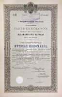 4% Königreich Ungarn, Budapest - 1902