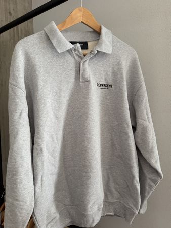 Oversized Represent Pullover grau Grösse M guter Zustand