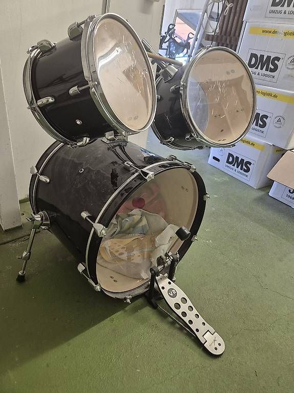 Strumenti musicali: Schlagzeug Set, SONOR AQ1, Studio Konfiguration, schwarz – Usato da Merlischachen venduto da fsc_6szd