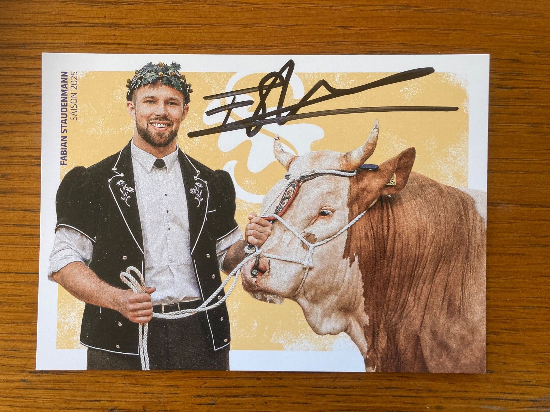 Autografi: Fabian  Staudemann  /  orig. AK – Nuovo (secondo la descrizione) da Lovens venduto da Traktor69