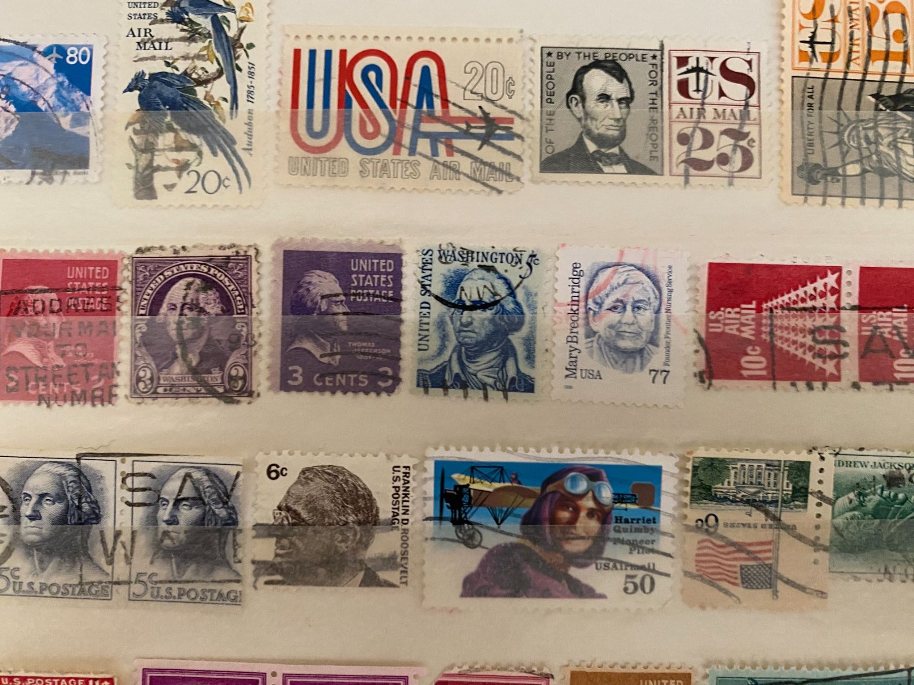 Tutti i francobolli: Briefmarken USA Sammlung und venezuela – Usato da matten b. interlaken venduto da jfran17 5