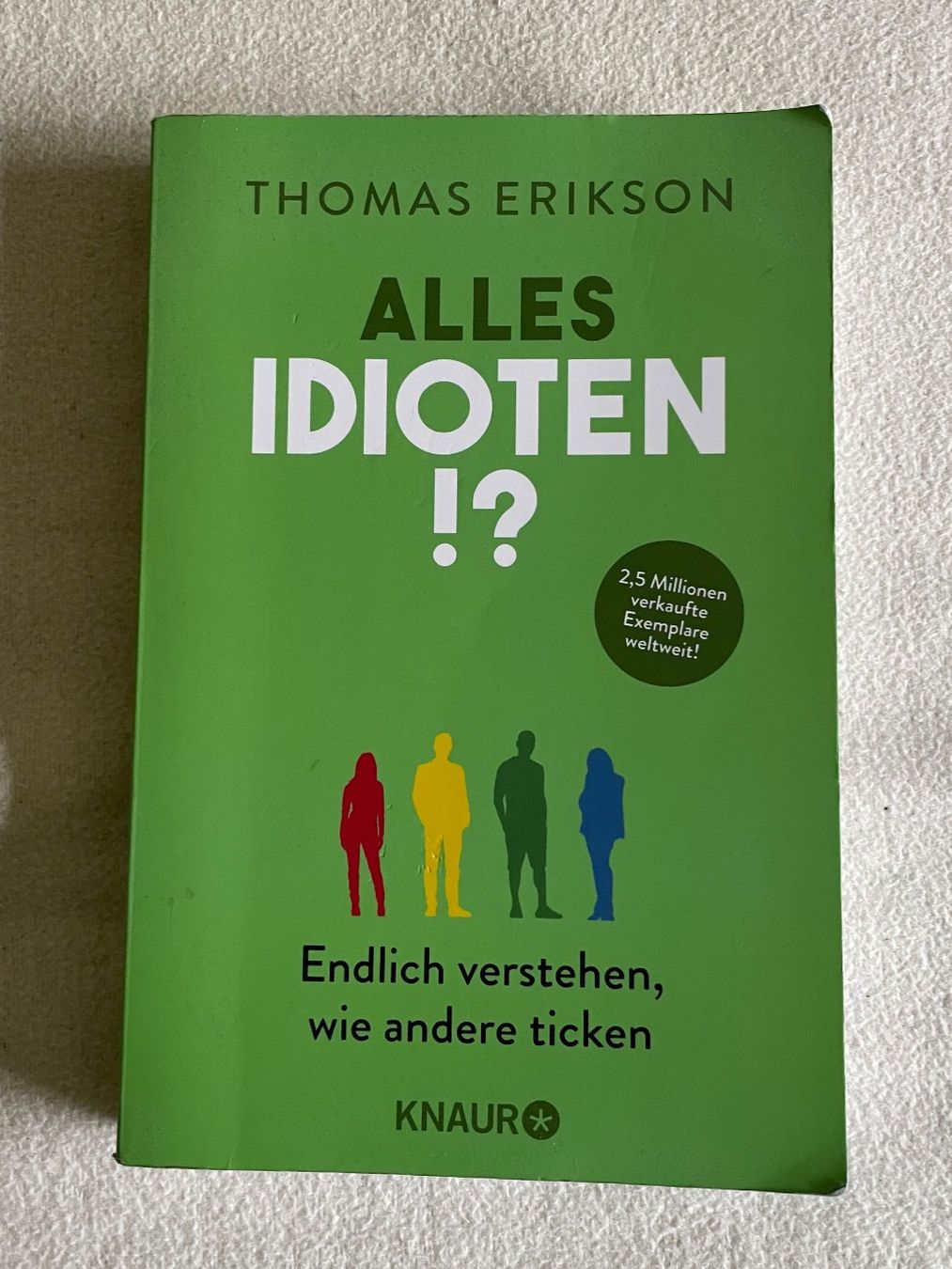 Libri: "Alles Idioten!?" - Thomas Erikson – Usato da Zürich venduto da mar_xfn9