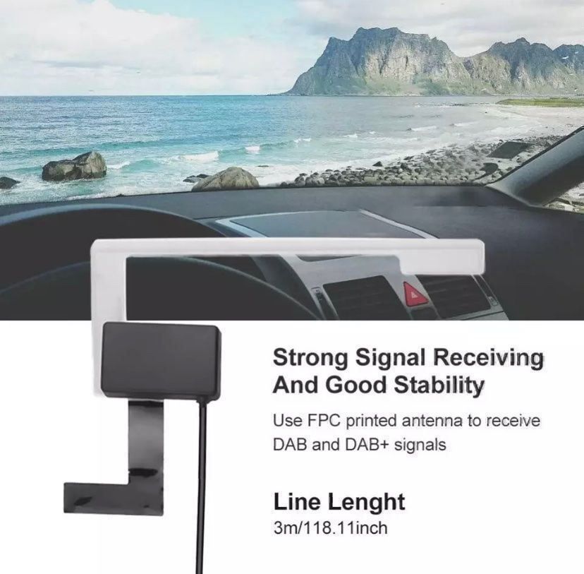 Radios: DAB- Antenne DAB+ Auto mit SMA oder SMB Connector – Neuf avec emballage d'origine à St. Gallen par Radiomania-Schweiz