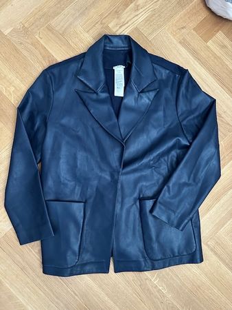 Wolford Blazer in Leder-Optik, Grösse L, neuwertig