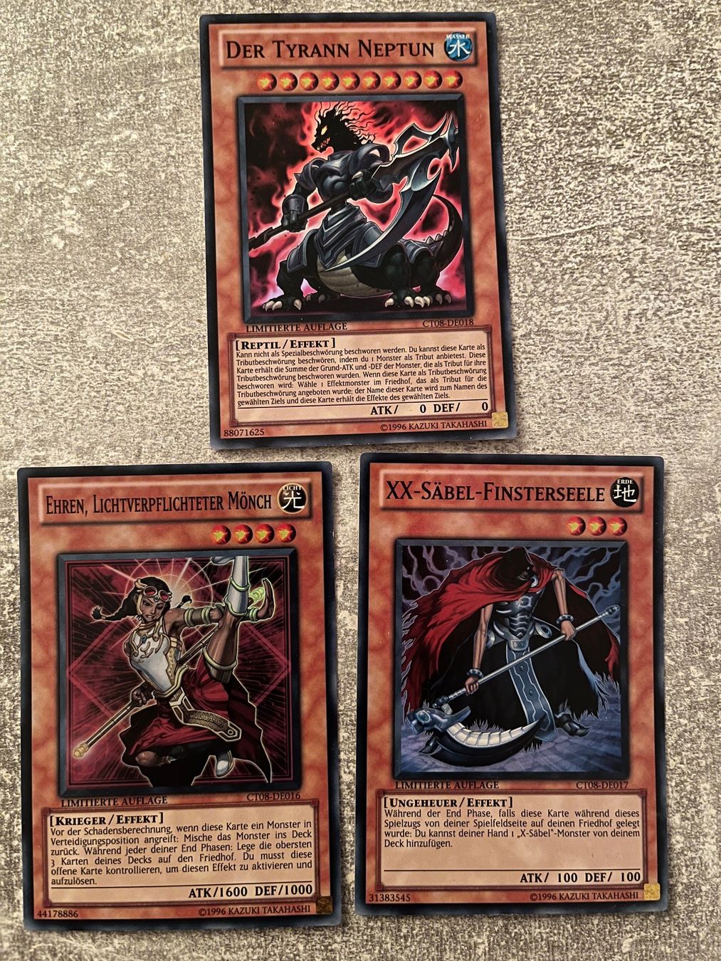 Yugioh Carte collezionabili: CT08 Karten, Super Rare – Usato da Gränichen venduto da Pauli94