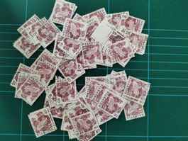 Briefmarken gestempelt