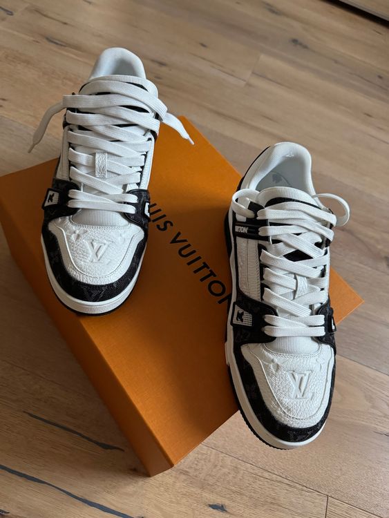 Louis Vuitton Scarpe da uomo: Louis Vuitton Sneaker Schwarz/Weiss – Usato da Kirchberg SG venduto da rau_6zk9 1