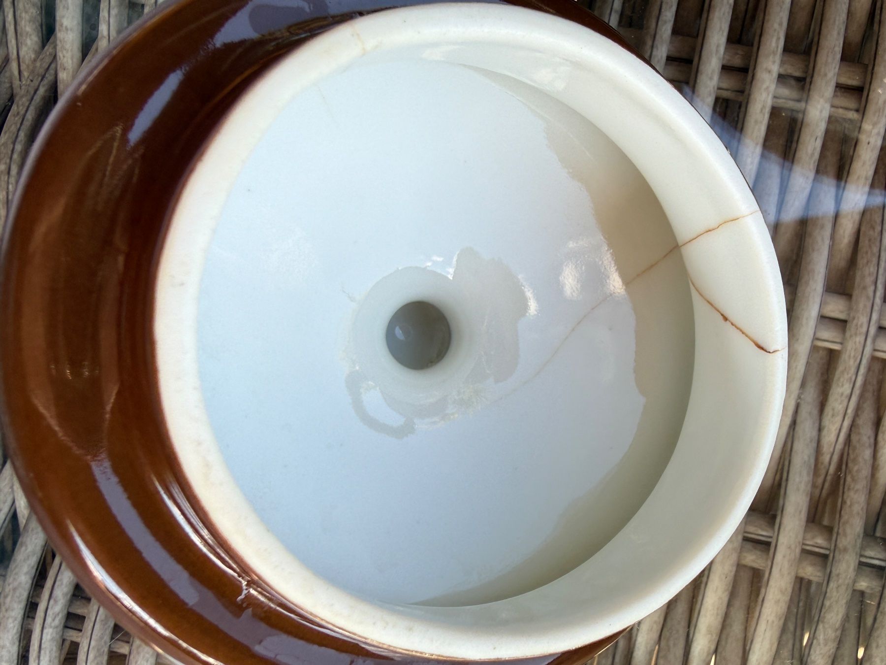 Théières: Kaffee Tee Krug braun vintage – D'occasion à Wittwil par Schnaeppli64 2