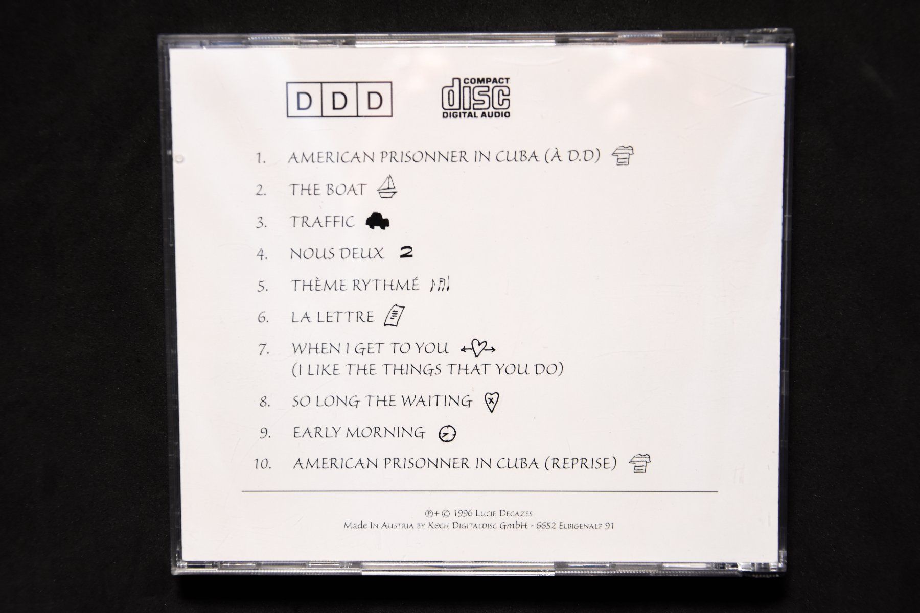 CD: Lucie Decazes - Piano Pieces – Usato da Belmont-sur-Yverdon venduto da ag97 3
