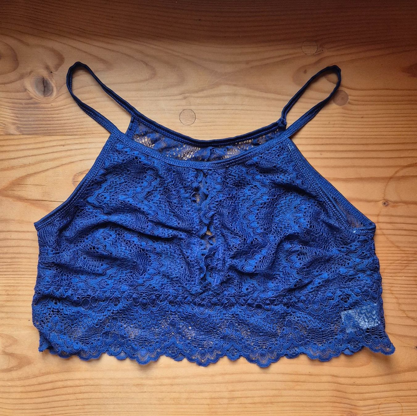 Biancheria intima: Bralette blau, Gr. S – Nuovo (secondo la descrizione) da Biel/Bienne venduto da szundel
