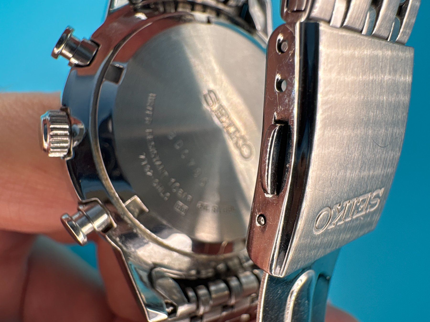 Seiko Montres: Seiko Chronograph Quarz – D'occasion à Elgg par Jo_Naj 3