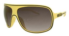 Vintage Designer Sonnenbrille striped Aviator  rt31-yl