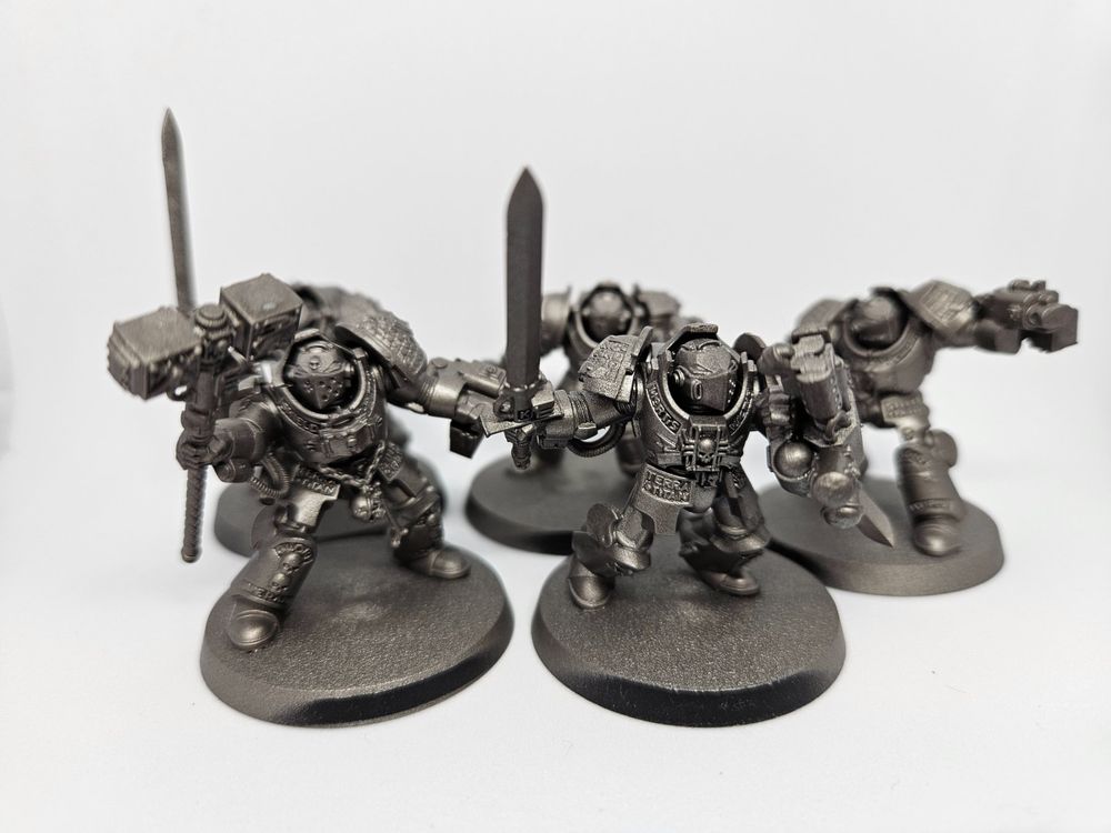 Warhammer 40k Grey Knights Terminator Squad (Gebraucht) in Bévilard für ...