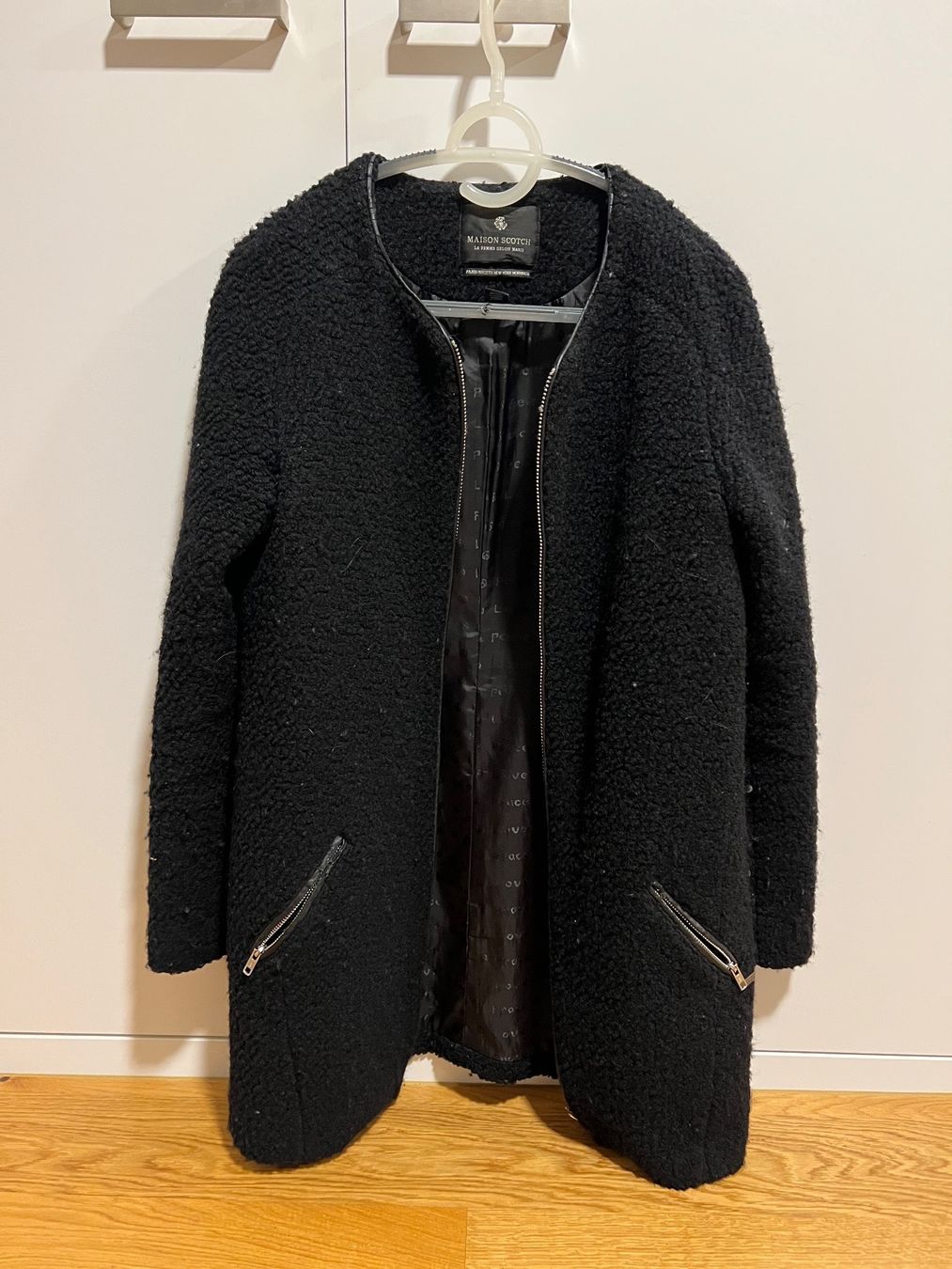 Maison Scotch Mäntel: Maison Scotch Designer Mantel schwarz – Gebraucht aus Zürich von vallup_9
