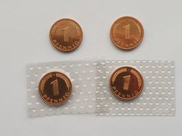 1 Pfennig 1985 Stgl D-F-G-J