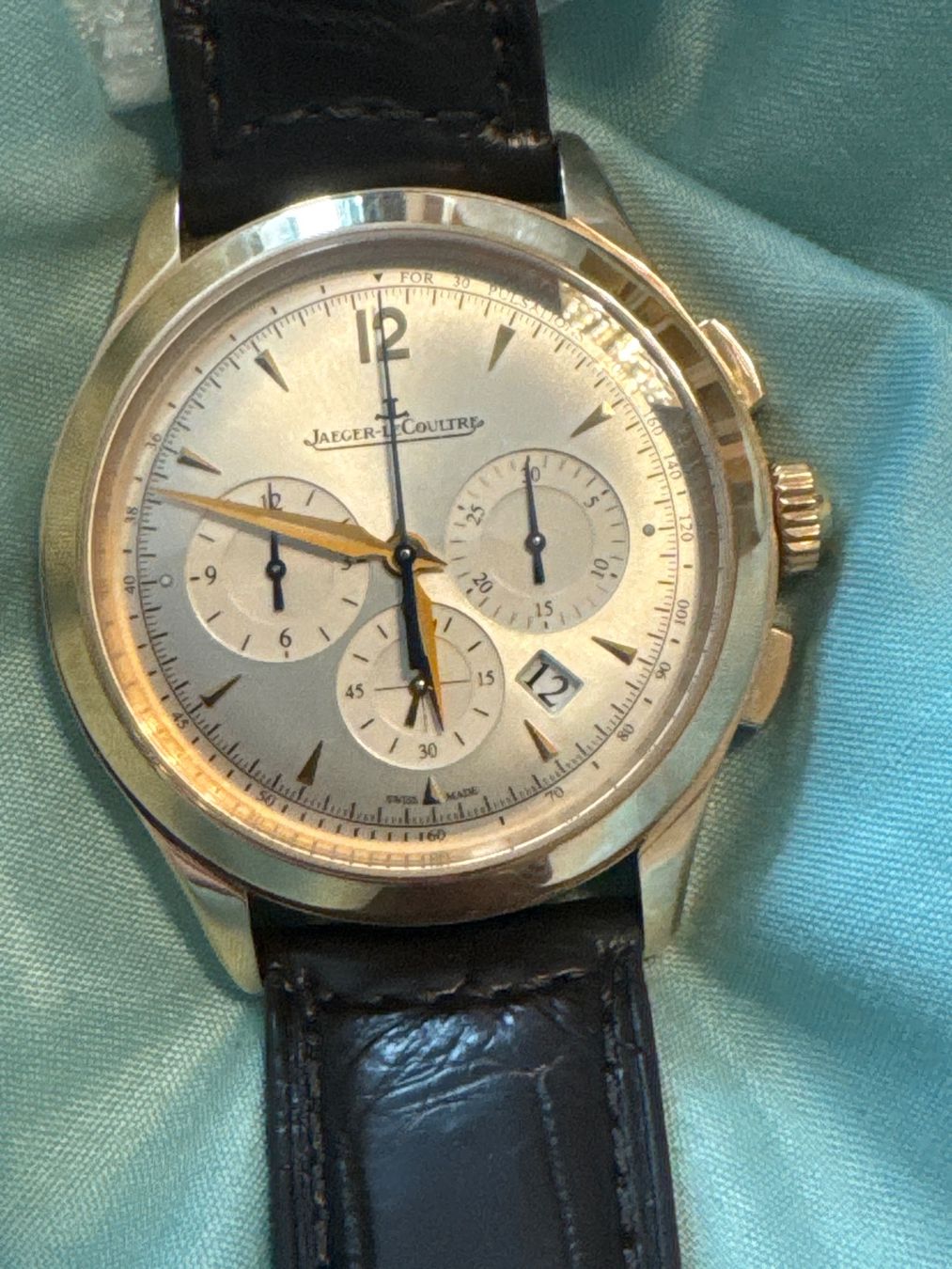 Jaeger-Lecoultre Orologi: Jaeger-Lecoultre master chronograph – Usato da Teufen Ar venduto da Exclusive.stuff.CH