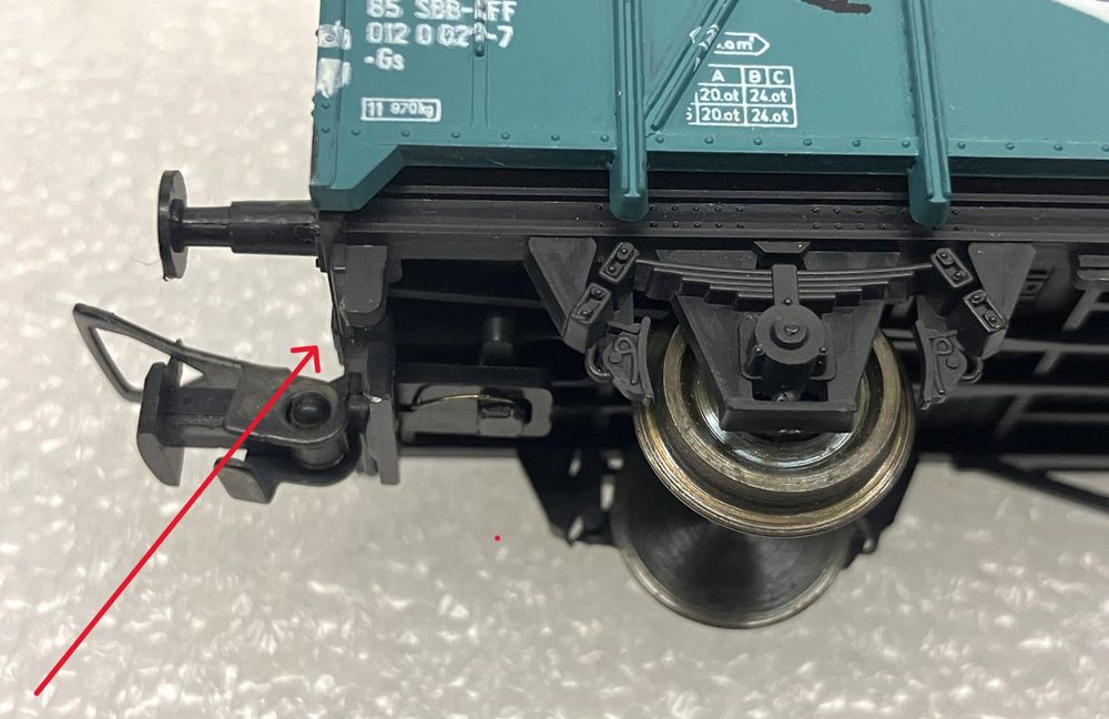 Roco Modelleisenbahnen: Roco 46842-Liliput H0= 3x Güterwagen SBB aproz MIGROS – Gebraucht aus Thun von retoolinoo 7