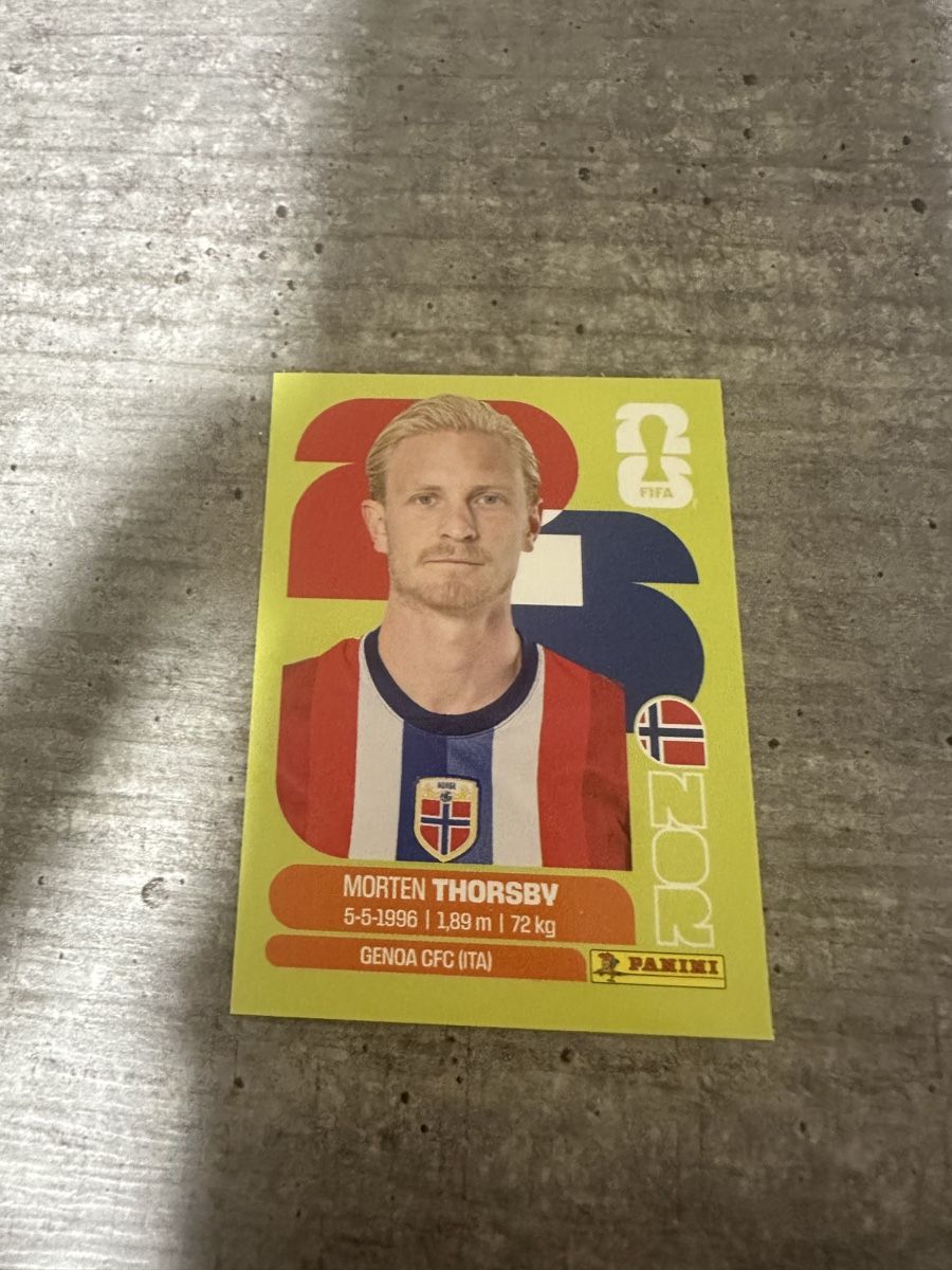 Panini Sammelbilder & Trading cards: NOR 9 , FIFA WORLD CUP 2026 PANINI  – Neu (gemäss Beschreibung) aus Frauenfeld von 1PegPeg1