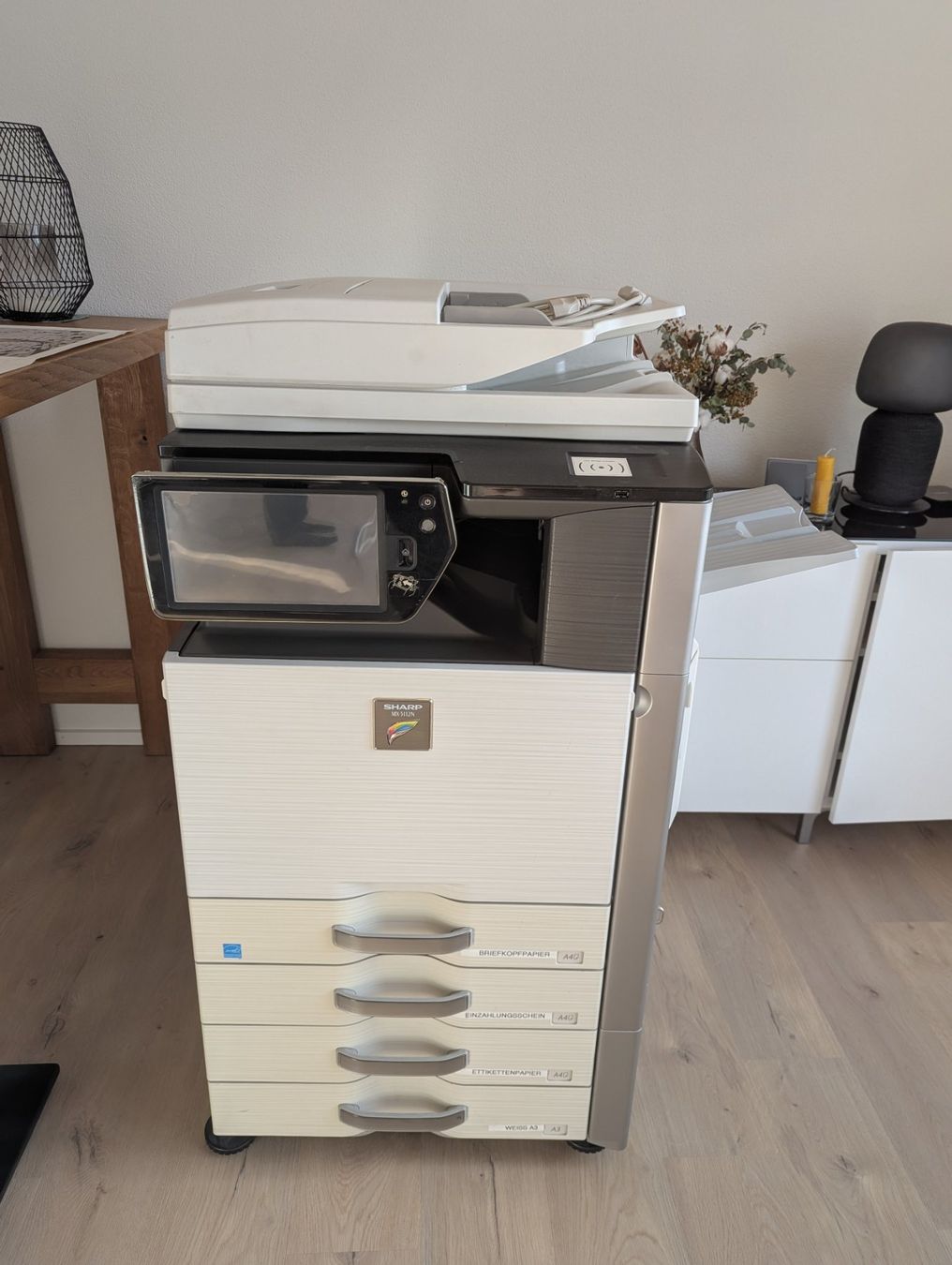 Sharp Stampanti: Sharp MX-5112N Multifunktionsdrucker gebraucht – Usato da Steinerberg venduto da Speedtell