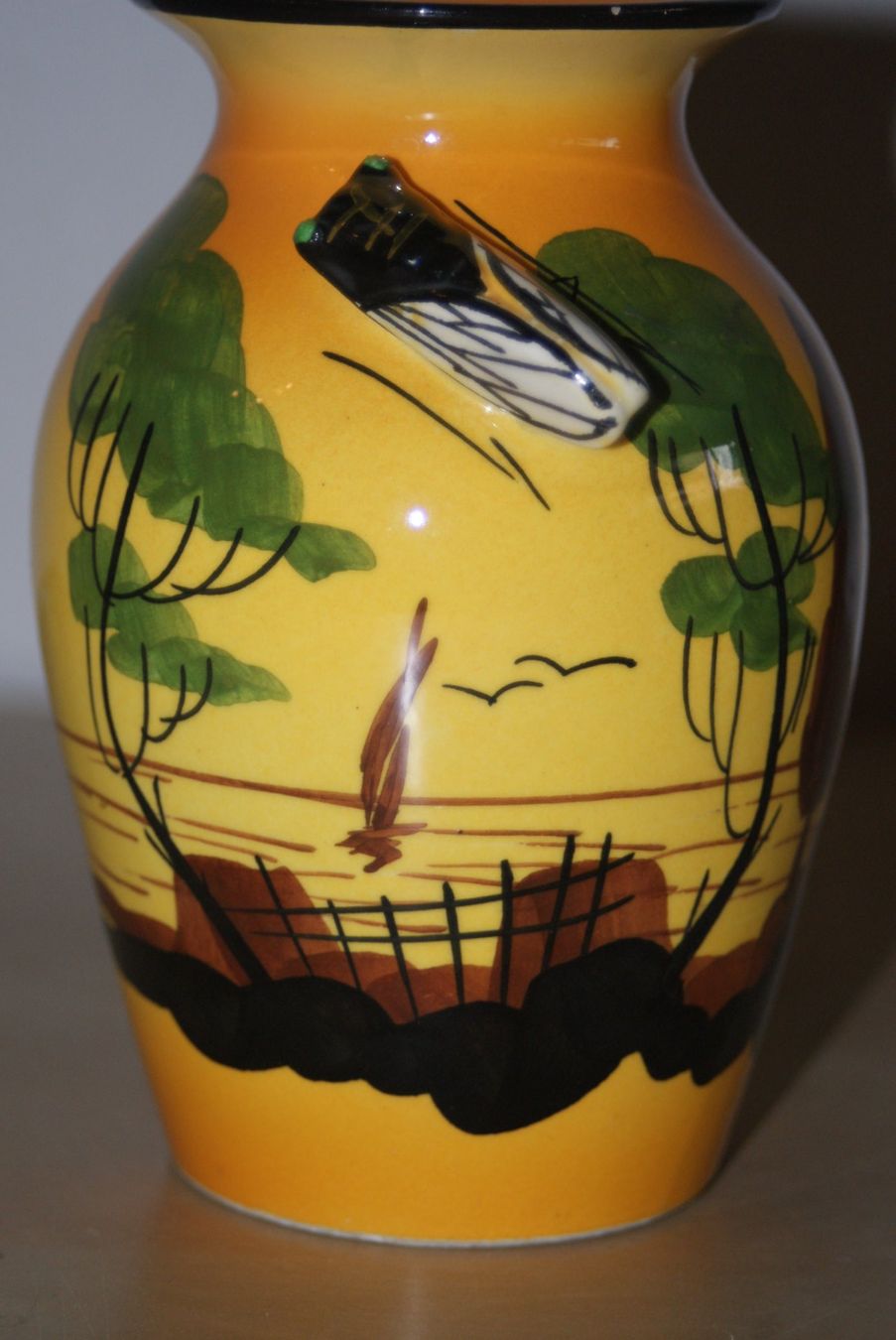 Vasi & Recipienti: Zikadenfayence Provence Vase – Usato da Zürich venduto da Widi1 4