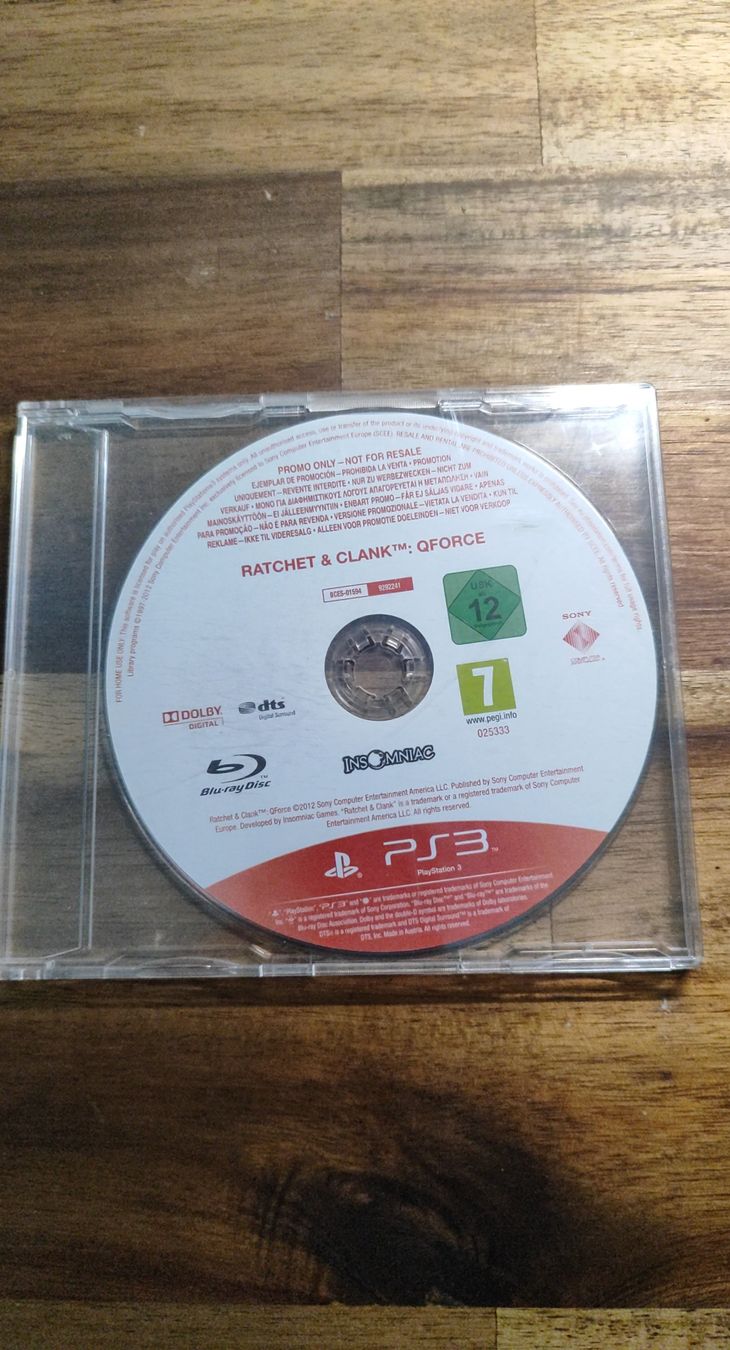 Sony Giochi: Jeu PS3 Ratchet & Clank: QForce promo – Usato da Vétroz venduto da mrcl01