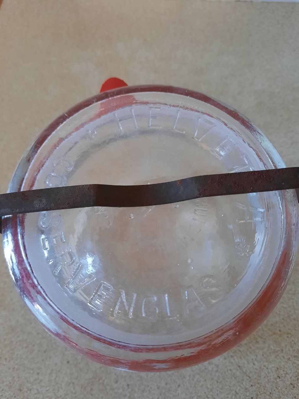 Contenitori & Simili: Einmachglas HELVETIA 1/2 Liter – Usato da Nottwil venduto da mar_jqm7 1