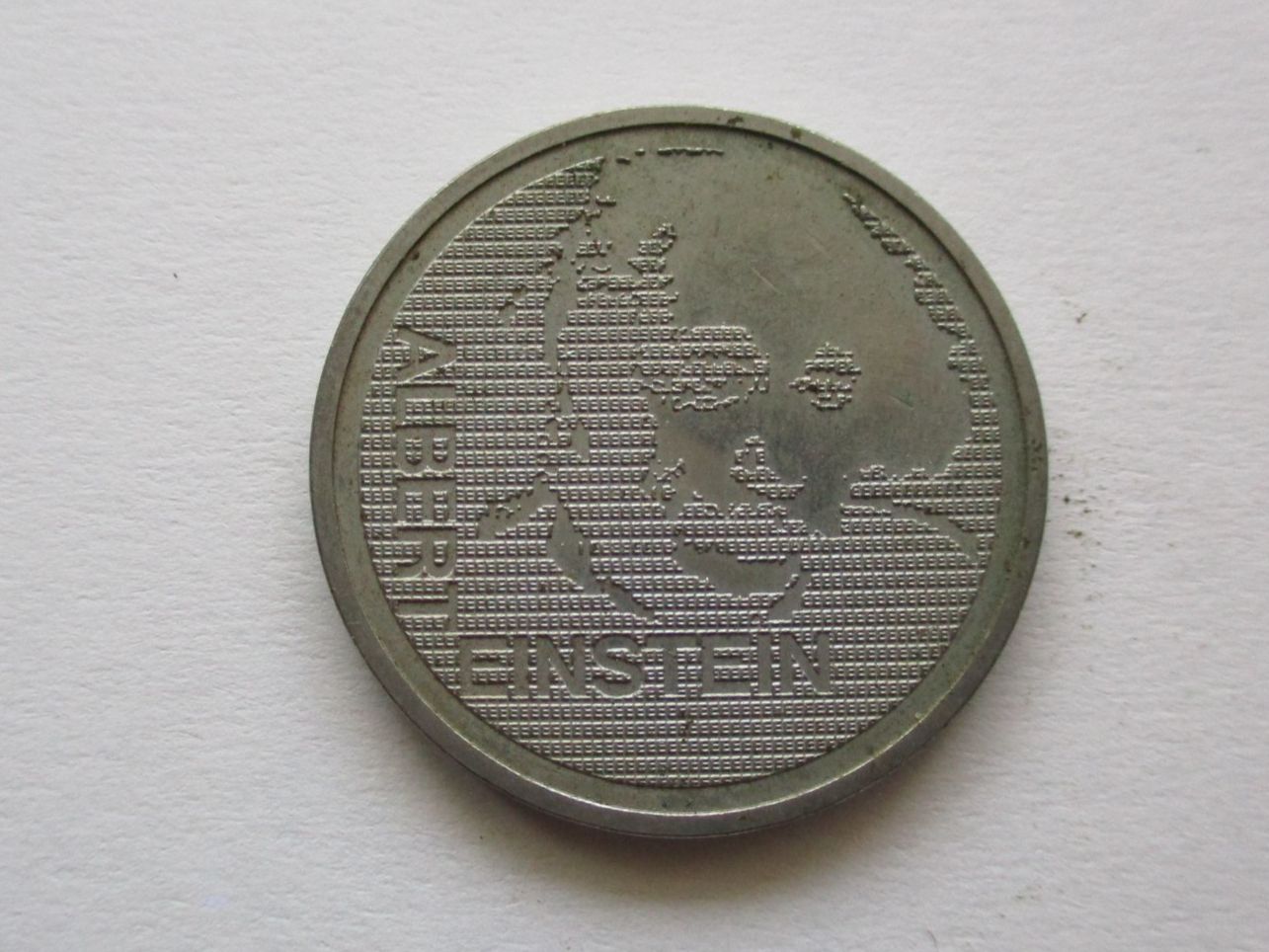 Tutti le monete: Pièce de 5 Fr. commémorative Einstein 1979 – Usato da La Sarraz venduto da vic_v6kz 1