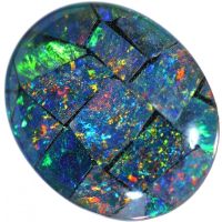 Australian Triplet Mosaic Opal 3.50Cts.