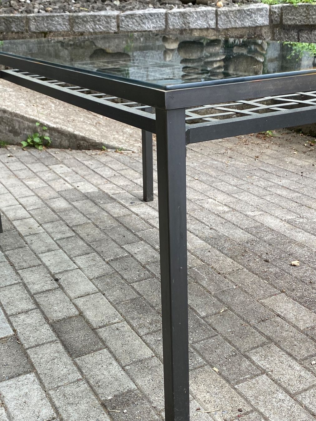 Tavoli: Gartentisch, sehr stabil, Metallgestell – Usato da Rengg venduto da suka4 2