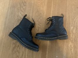 Stiefel Dr. Martens schwarz Leder 