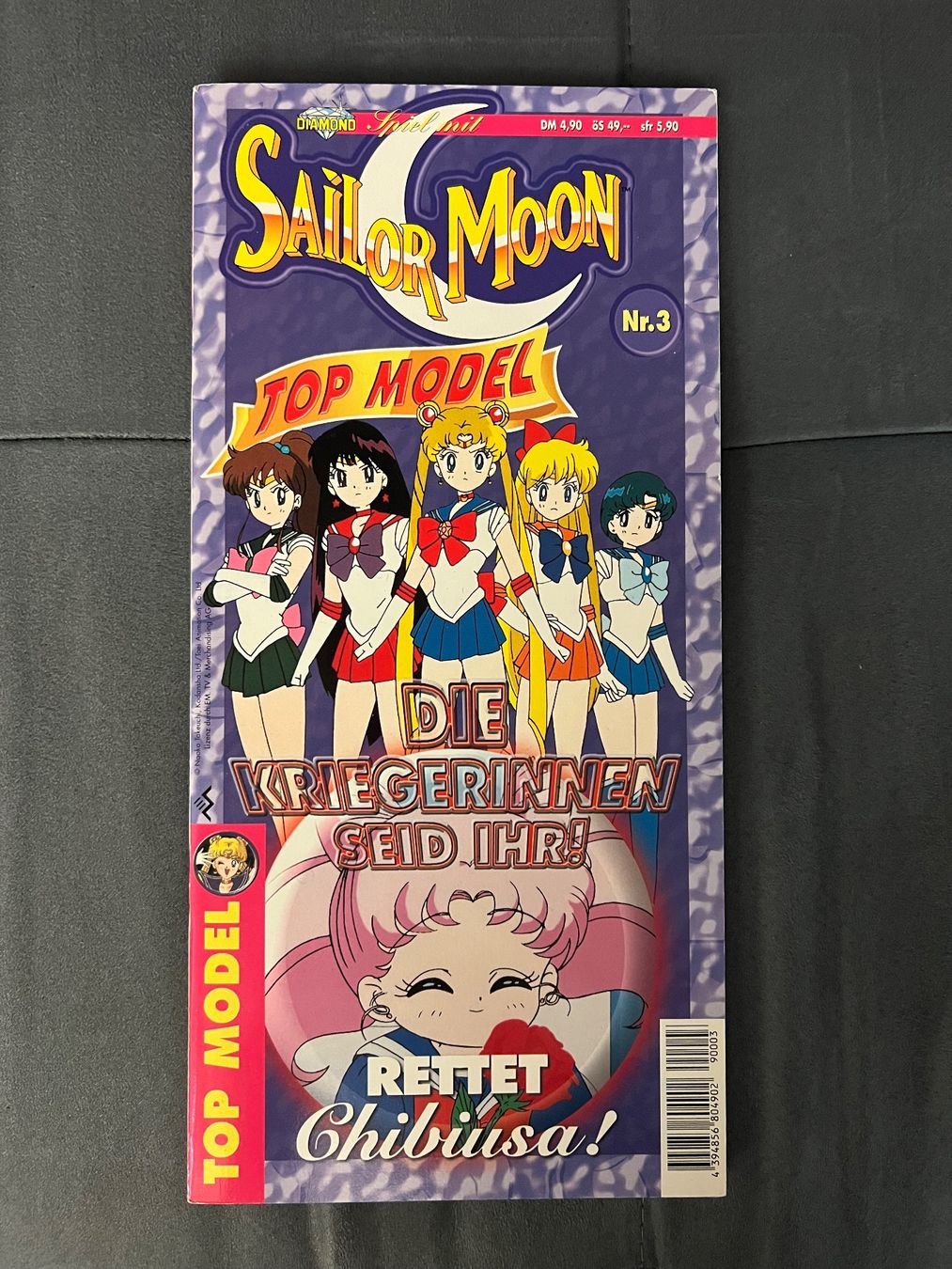 Fumetti: Sailor Moon Top Model Nr. 3 Rettet Chibiusa! – Nuovo (secondo la descrizione) da Zürich venduto da rigani