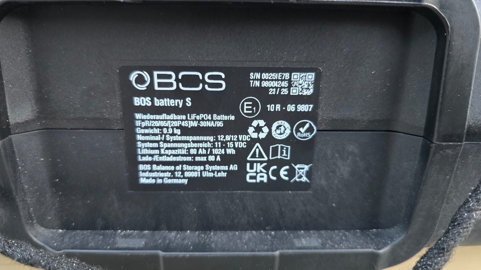 Panneaux solaires: BOS Lithium Akku "S" 12V – Neuf (Voir description) à Sarmenstorf par wal_5xn8 2