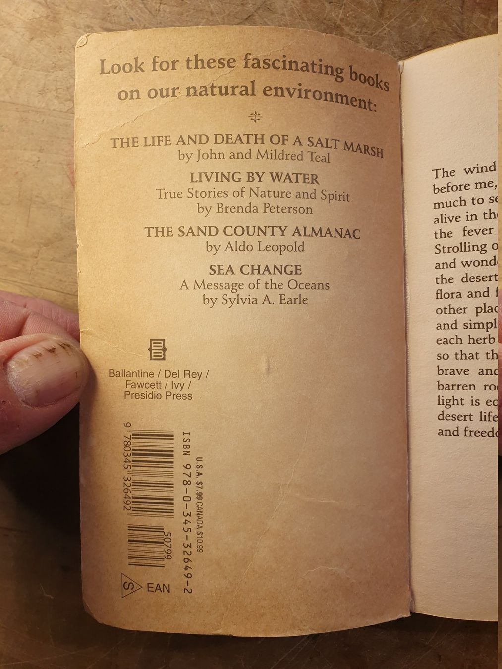 Libri: Desert Solitaire - Edward Abbey – Usato da Zürich venduto da loosebone 2