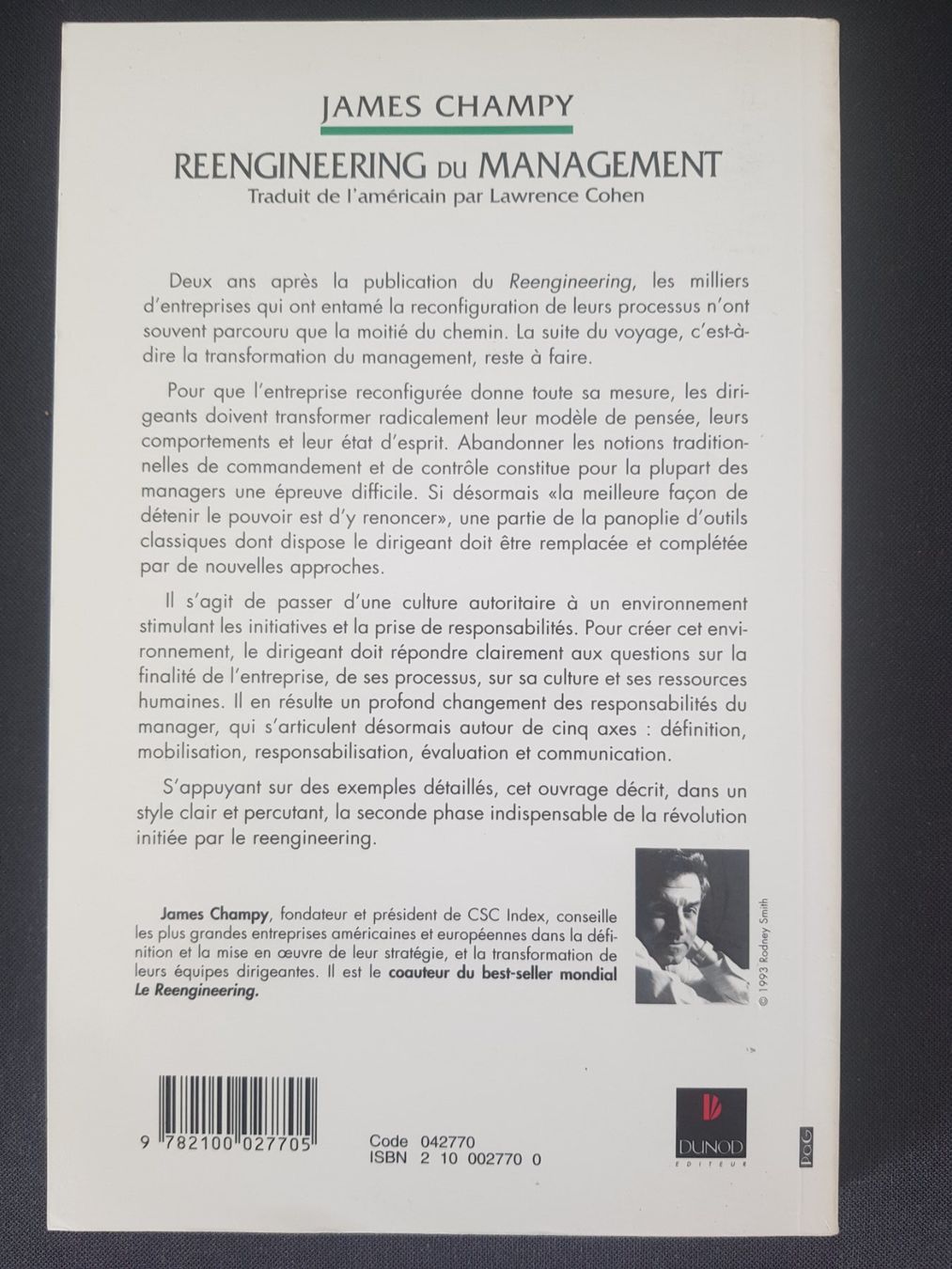Libri: Reengineering du management – Nuovo (secondo la descrizione) da Villars-sur-Glâne venduto da Mark_988 1