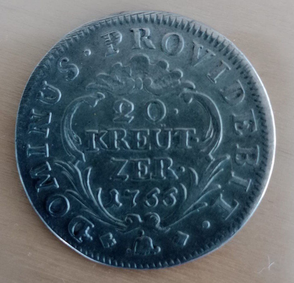 Tutti le monete: 20 Kreuzer 1755 Bern, gut erhalten – Usato da Rickenbach b. Wil venduto da King_Naresuan