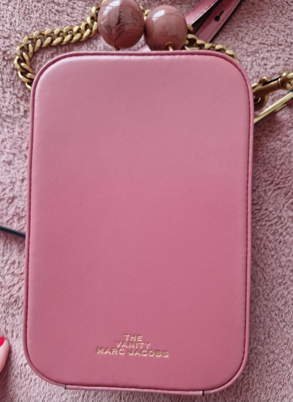 Marc Jacobs Borse da donna: Marc Jacobs Vanity Bag Lachsfarbe – Nuovo e nell'imballaggio originale da Erlinsbach SO venduto da ULIKH 1