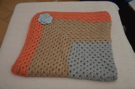 BABY COUVERTE - NEU - CM BAUMWOLLE - CM 65X60