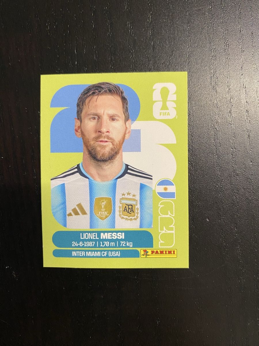 Panini Sammelbilder & Trading cards: Panini 2026 Lionel Messi ARG 17 – Neu (gemäss Beschreibung) aus Kriens von SiND01