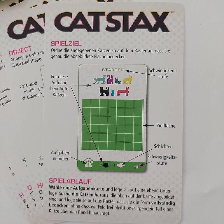 Spiele: Cat Stax - das Katzenstapelspiel – Gebraucht aus Oberkulm von stellata