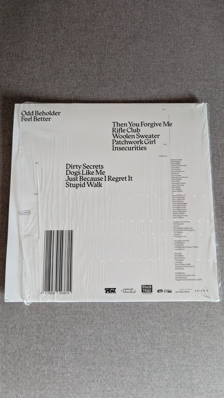 Schallplatten: Odd Beholder - Feel Better LP – Gebraucht aus Steinen von beatstick 1