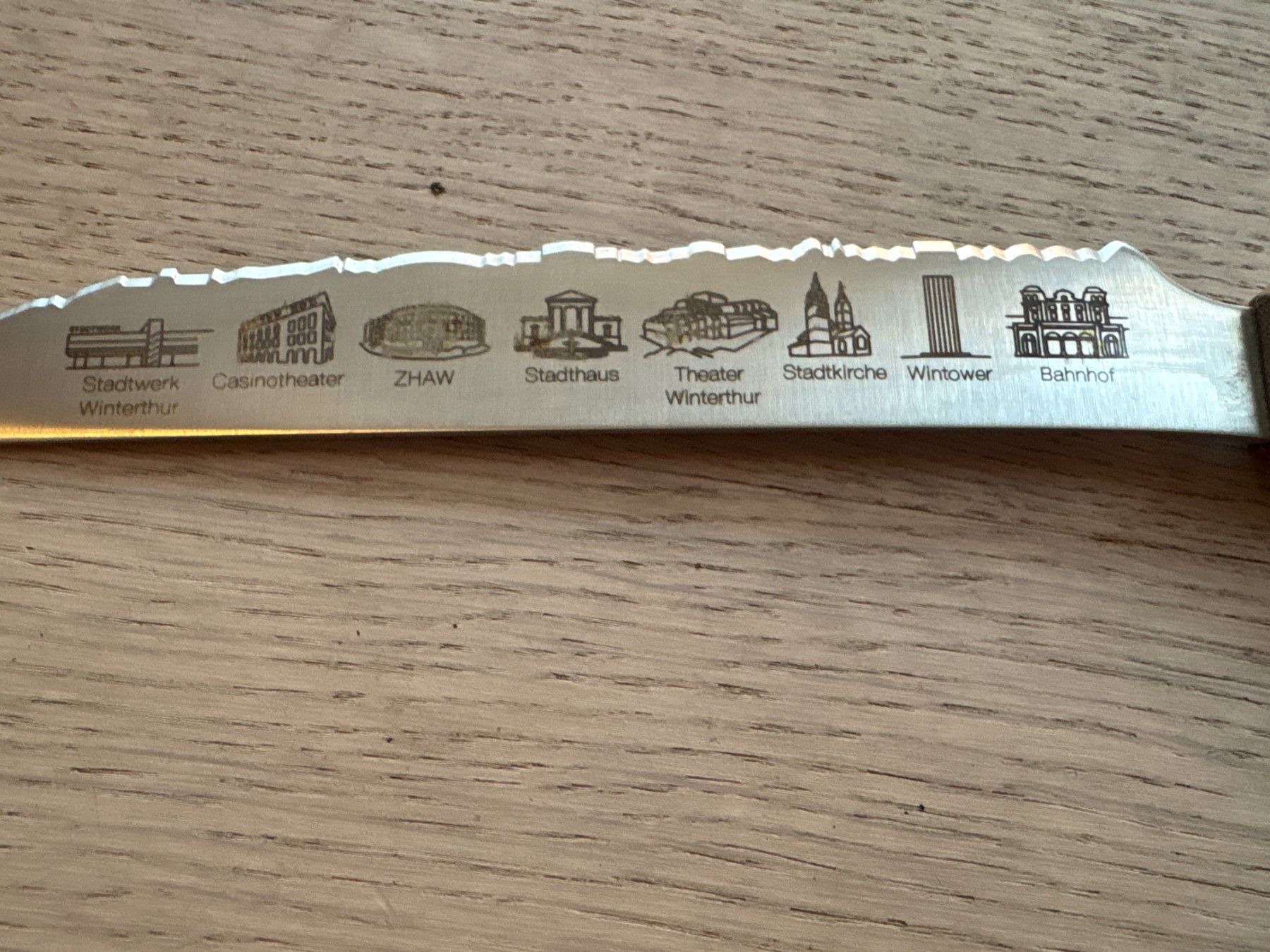 Panorama Knife Küchenmesser: Panoramamesser Winterthur – Gebraucht aus Elgg von Jo_Naj 2