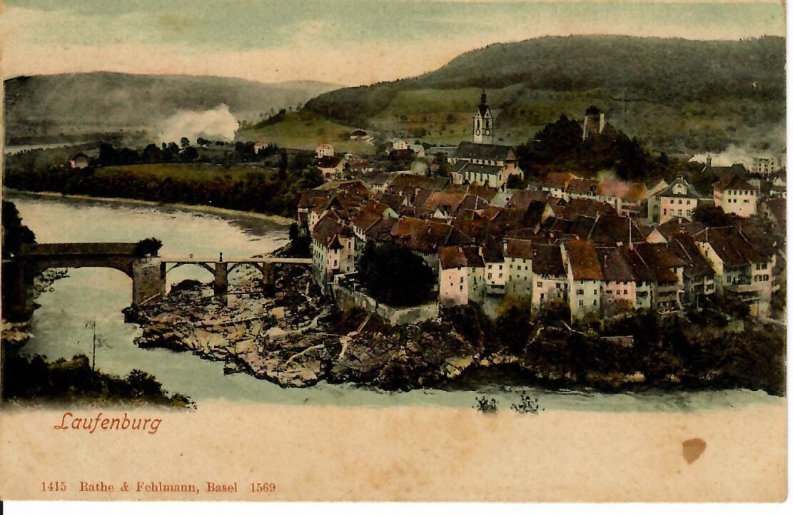 Cartoline postali: Laufenburg 1918 – Usato da Hochdorf venduto da Ziegel-16