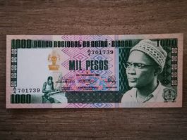 Guine-Bissau 1000 Pesos 1978 SR. A UNC