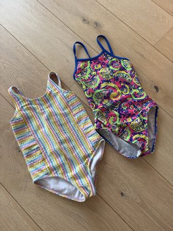 Roxy and Zogg swimming costume age 5-6