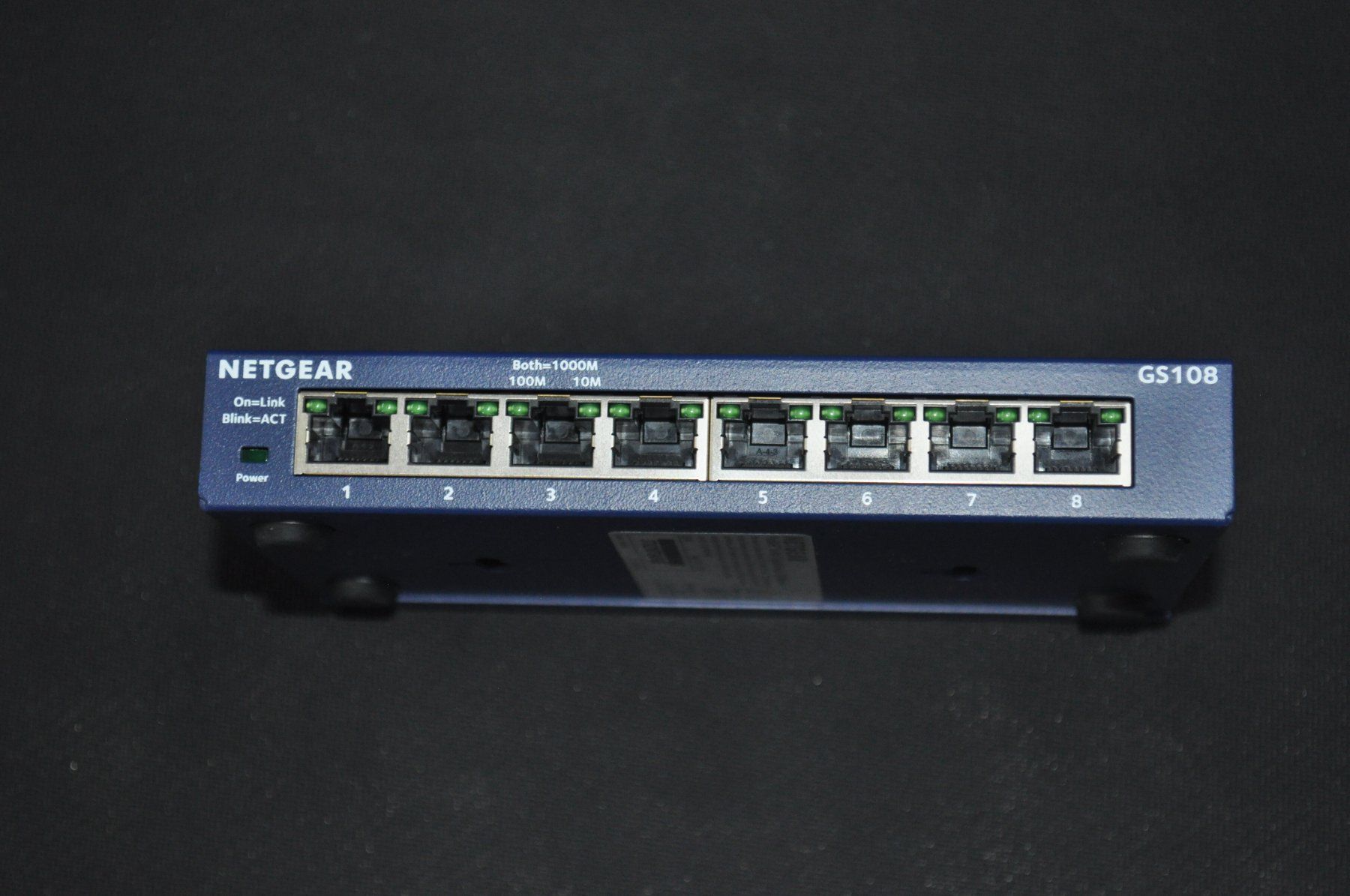 Netgear Hubs & Switches: NETGEAR 8-Port Switch GS108 – Gebraucht aus Zizers von Digitag0 1